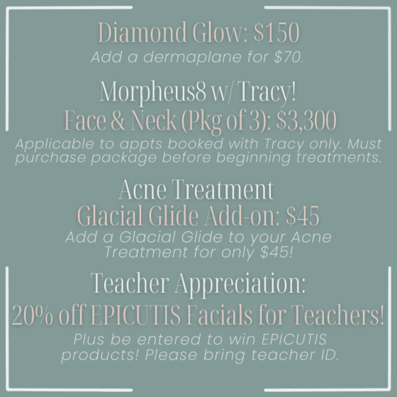 VociMedSpa August 2025 Specials